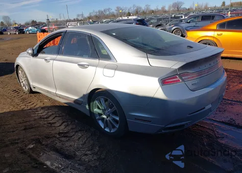 2016 Lincoln Mkz Hybrid from USA, damaged, VIN 3LN6L2LU1GR625749